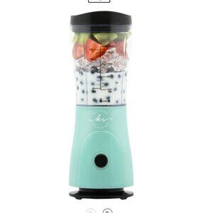 14-Ounce Mini Blender, turquoise color, New with box